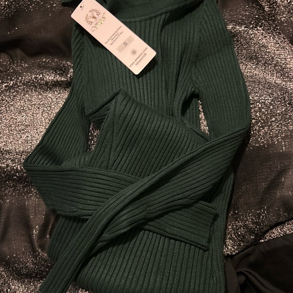 Winter Style Turtle Neck Long Sleeve Apricot Dress - Ships in 24 Hrs